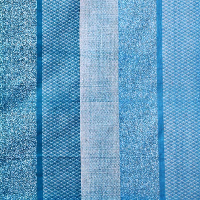 Buy Bedsheet - Yela Pastel Stripe Bedsheet - Blue at Vaaree online