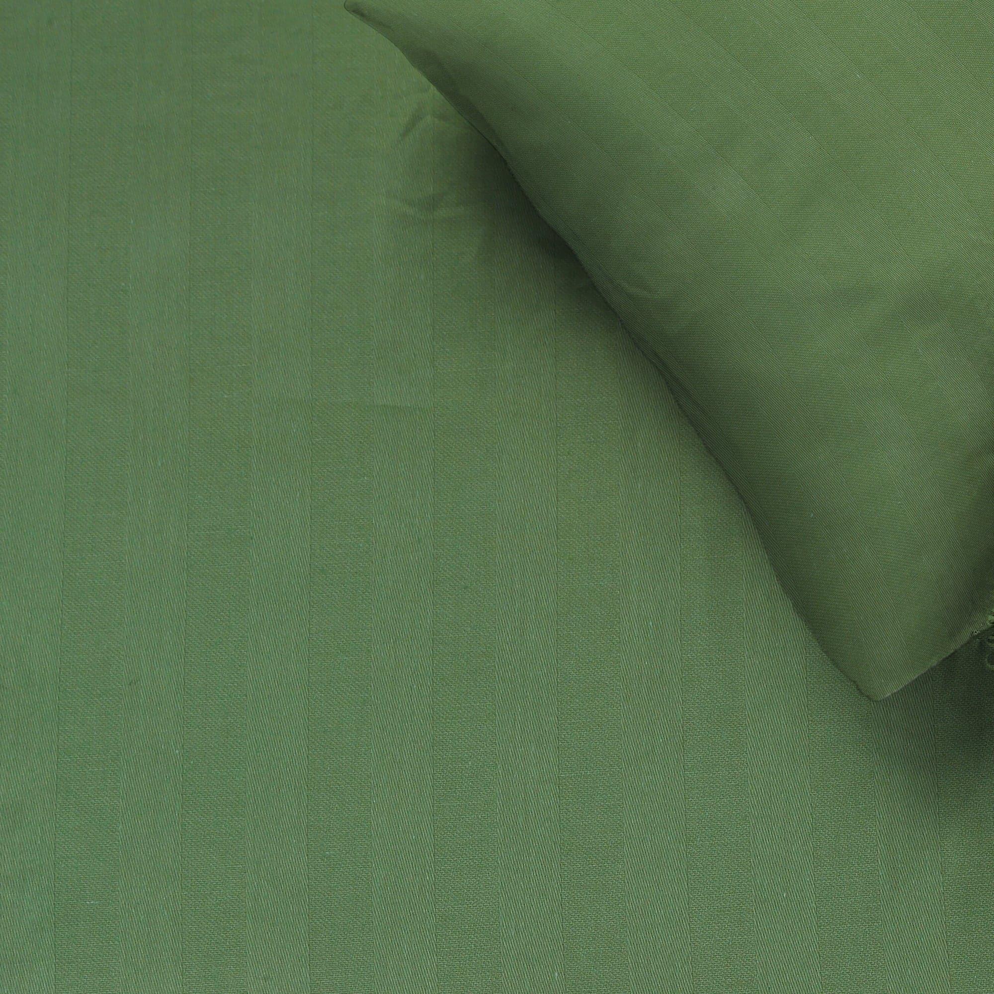 Buy Adalyn Striped Bedsheet - Green Bedsheets from Vaaree