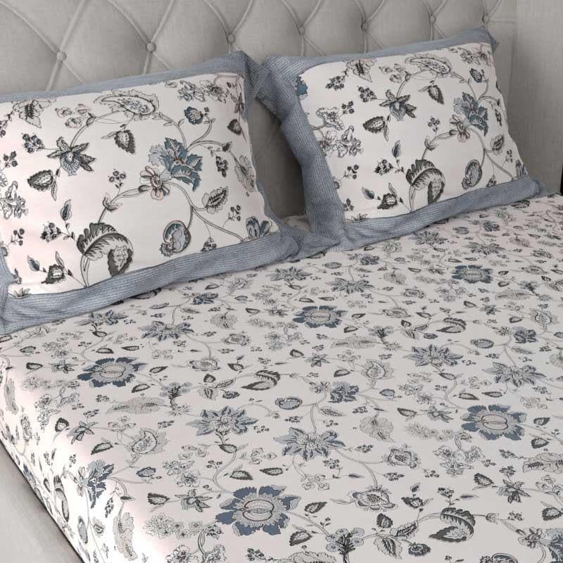 Buy Ahaladita Floral Bedsheet Bedsheets from Vaaree