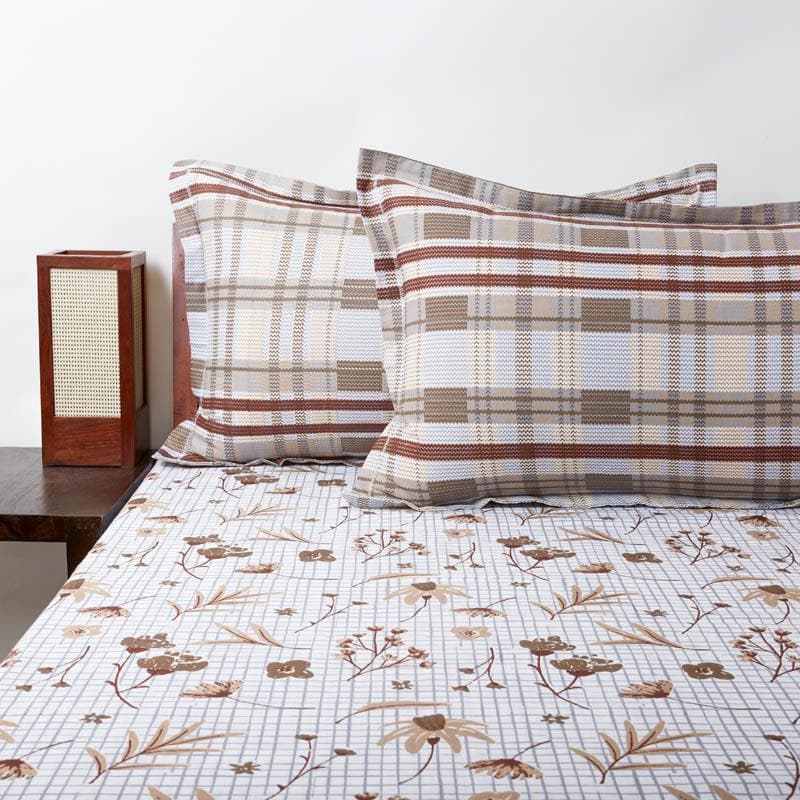 Buy Aini Printed Bedsheet - Yellow Bedsheets from Vaaree