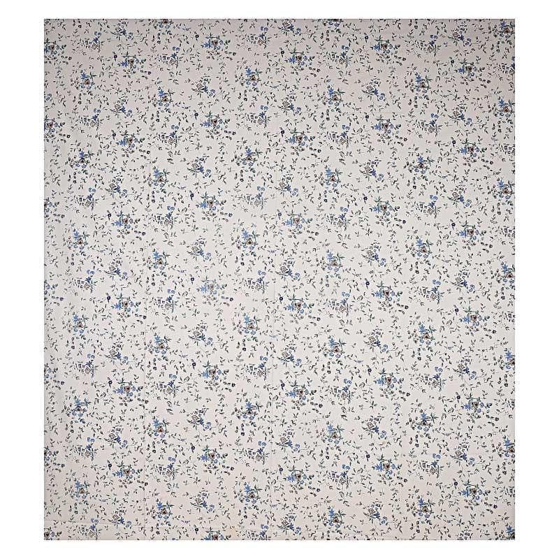 Buy Akira Floral Bedsheet - Blue Bedsheets from Vaaree