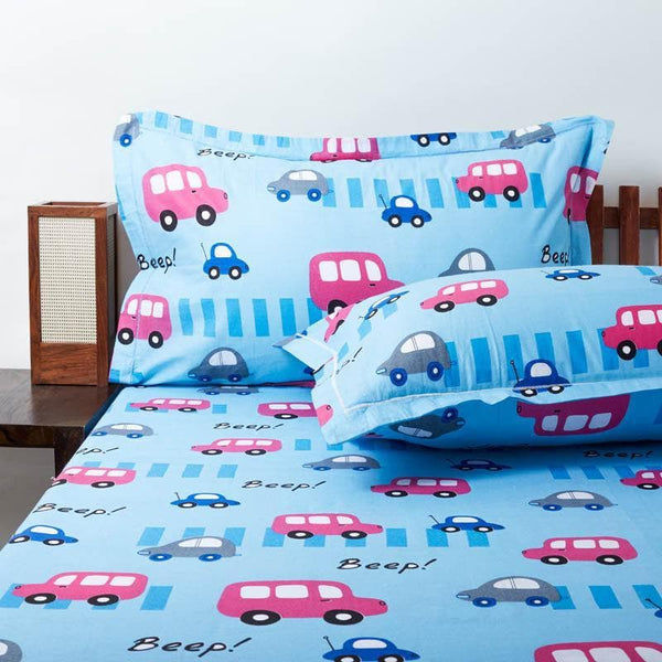 Buy Bedsheets - All Cars Bedsheet at Vaaree online