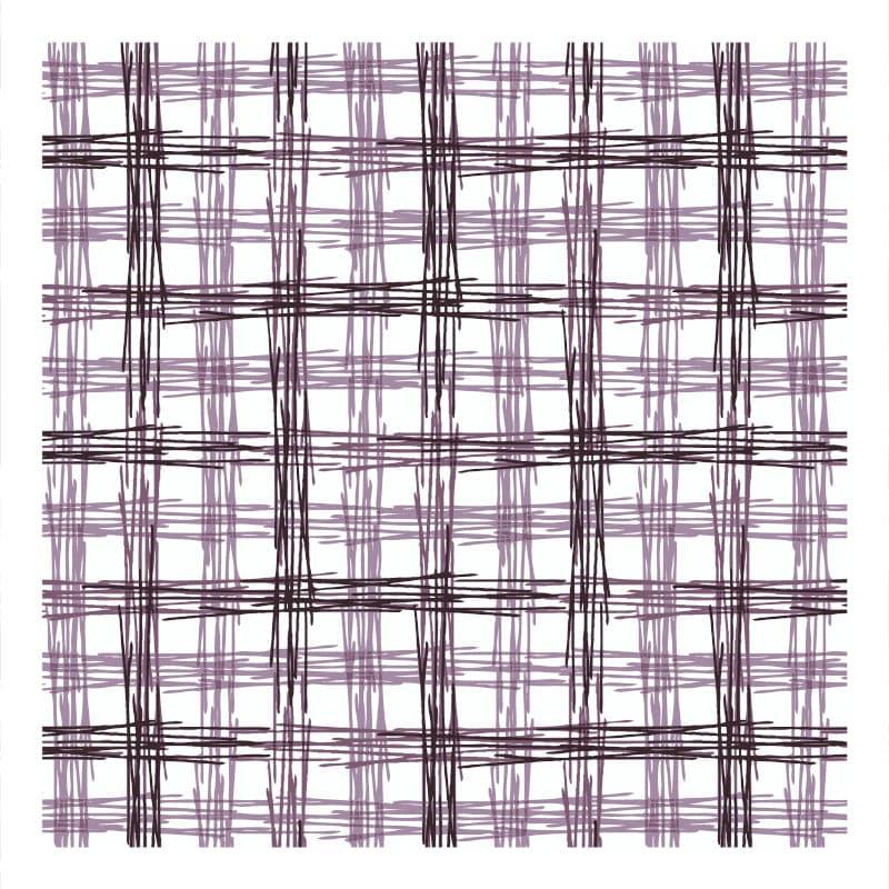 Buy Alva Striped Bedsheet - Purple Bedsheets from Vaaree