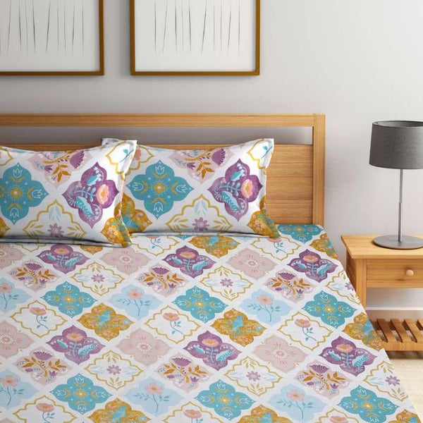 Buy Analia Moroccon Bedsheet Bedsheets from Vaaree