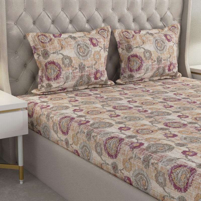 Buy Analisa Floral Printed Bedsheet Bedsheets from Vaaree