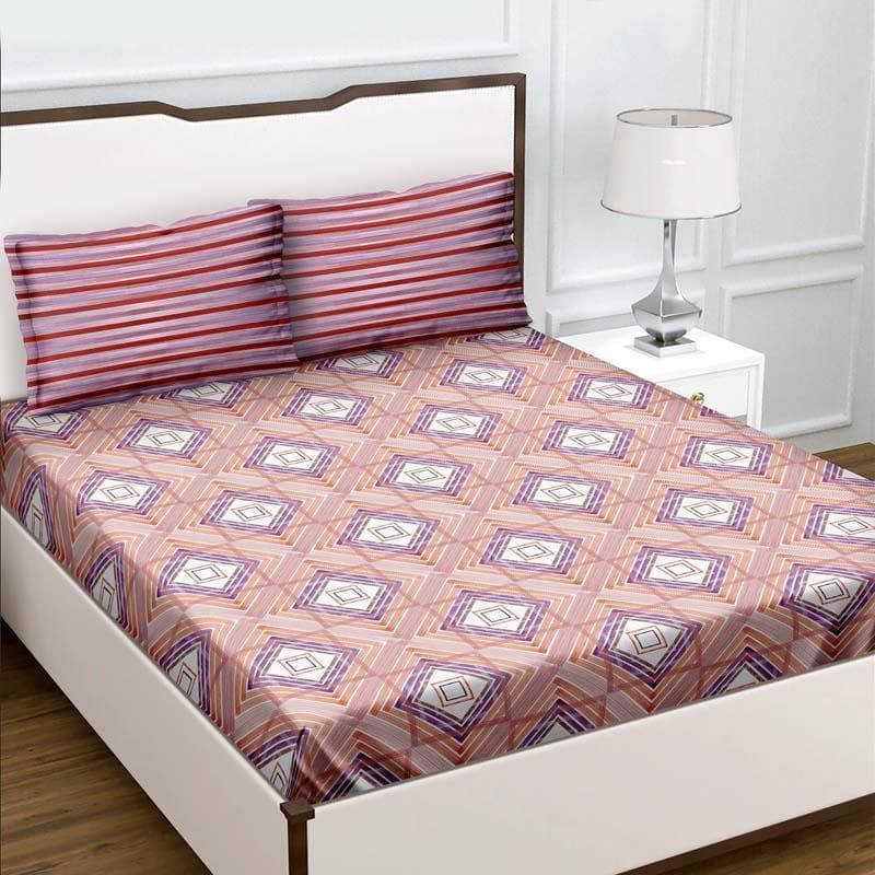 Buy Aneesha Printed Bedsheet Bedsheets from Vaaree