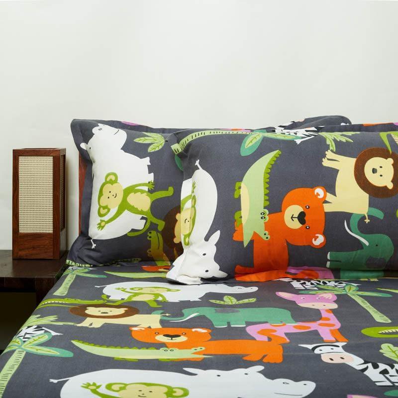 Buy Animal Frenzy Bedsheet Bedsheets from Vaaree