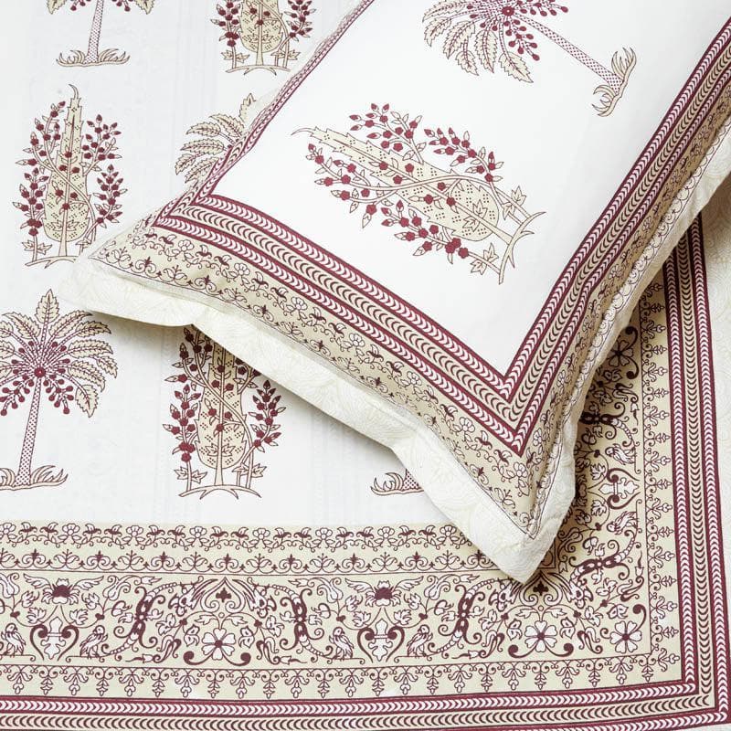 Buy Anokhi Printed Bedsheet - Yellow Bedsheets from Vaaree