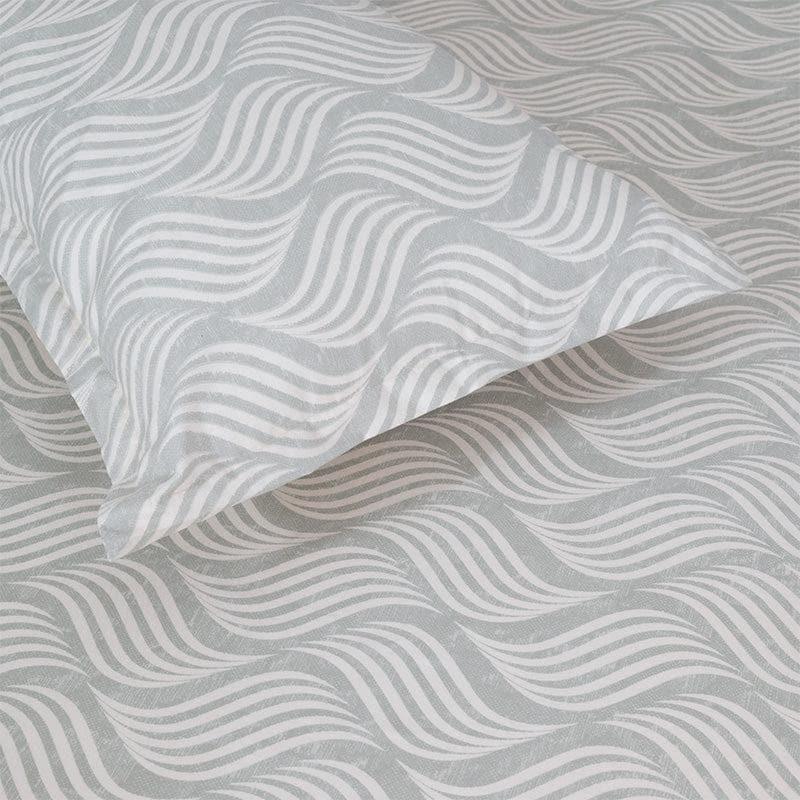 Buy Archit Wavy Bedsheet - Grey Bedsheets from Vaaree