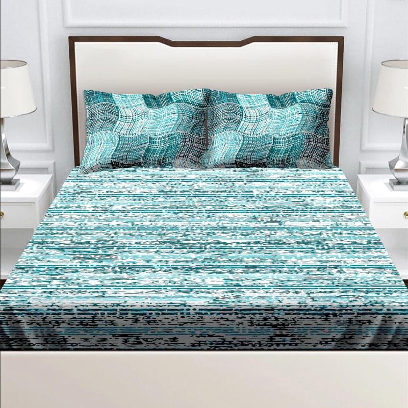 Buy Armita Gara Bedsheet - Blue Bedsheets from Vaaree