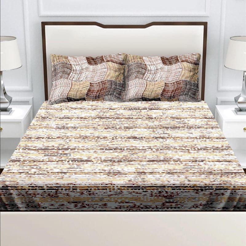 Buy Armita Gara Bedsheet - Brown Bedsheets from Vaaree