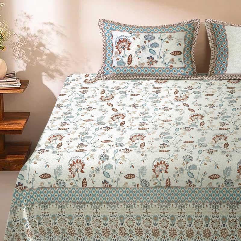 Buy Artful Origins Floral Bedsheet Bedsheets from Vaaree