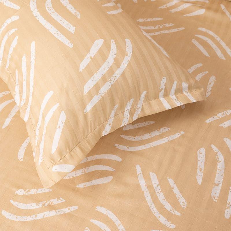 Buy Autumn Bliss Bedsheet - Yellow Bedsheets from Vaaree