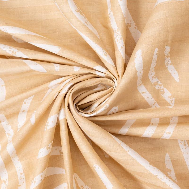 Buy Autumn Bliss Bedsheet - Yellow Bedsheets from Vaaree