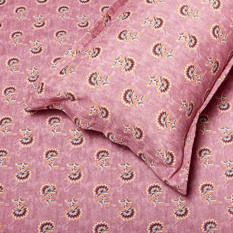 Buy Avni Ethnic Bedsheet - Pink Bedsheets from Vaaree