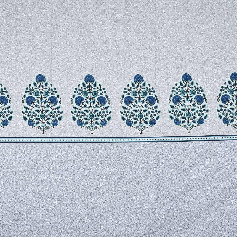 Buy Awana Ethnic Bedsheet - Blue Bedsheets from Vaaree