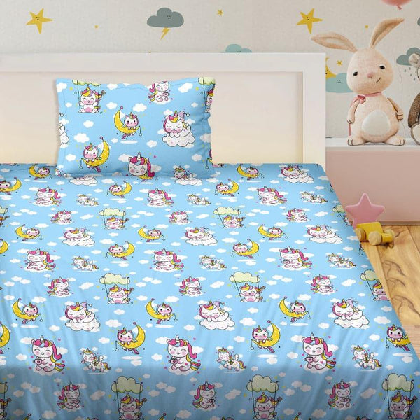 Buy Baby Unicorn Bedsheet Bedsheets from Vaaree