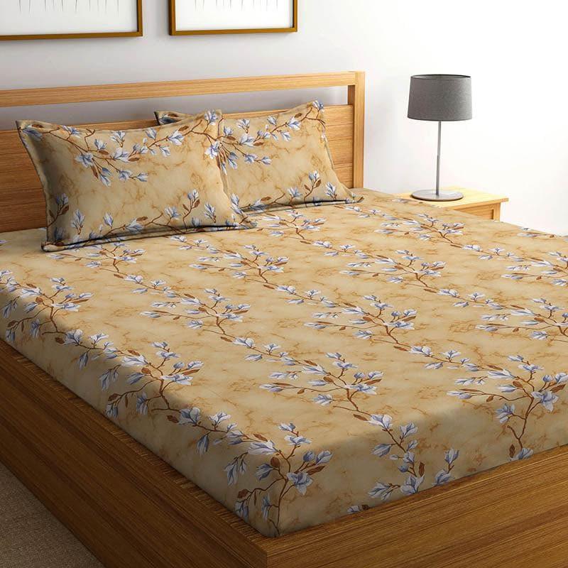 Bedsheets - Bethany Ochre Bedsheet