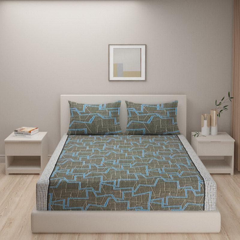 Buy Bhoomi Rang Bedsheet - Grey Bedsheets from Vaaree