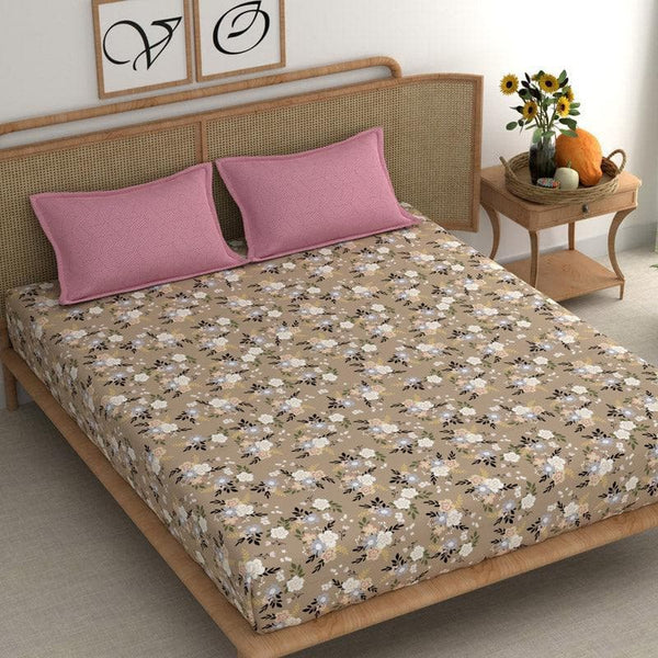 Buy Biara Floral Bedsheet Bedsheets from Vaaree