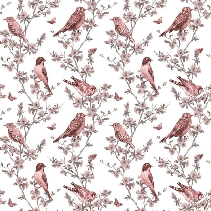 Buy Birdie Heaven Bedsheet - Maroon Bedsheets from Vaaree