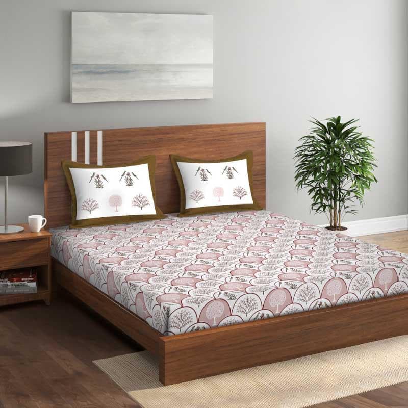 Buy Block Beauty Bedsheet Bedsheets from Vaaree