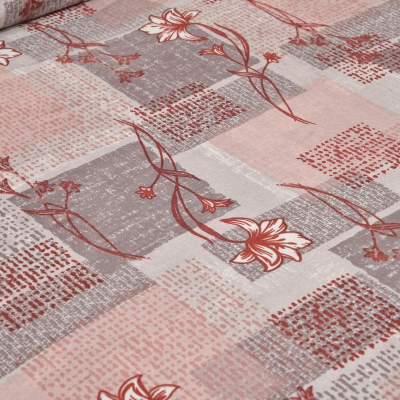 Buy Bloomsie Checkers Bedsheet - Pink Bedsheets from Vaaree