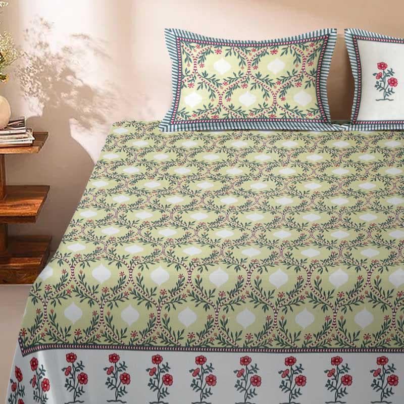 Buy Blossom Bloom Bedsheet Bedsheets from Vaaree