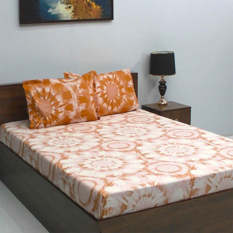 Buy Blossom Dream Bedsheet - Brown Bedsheets from Vaaree