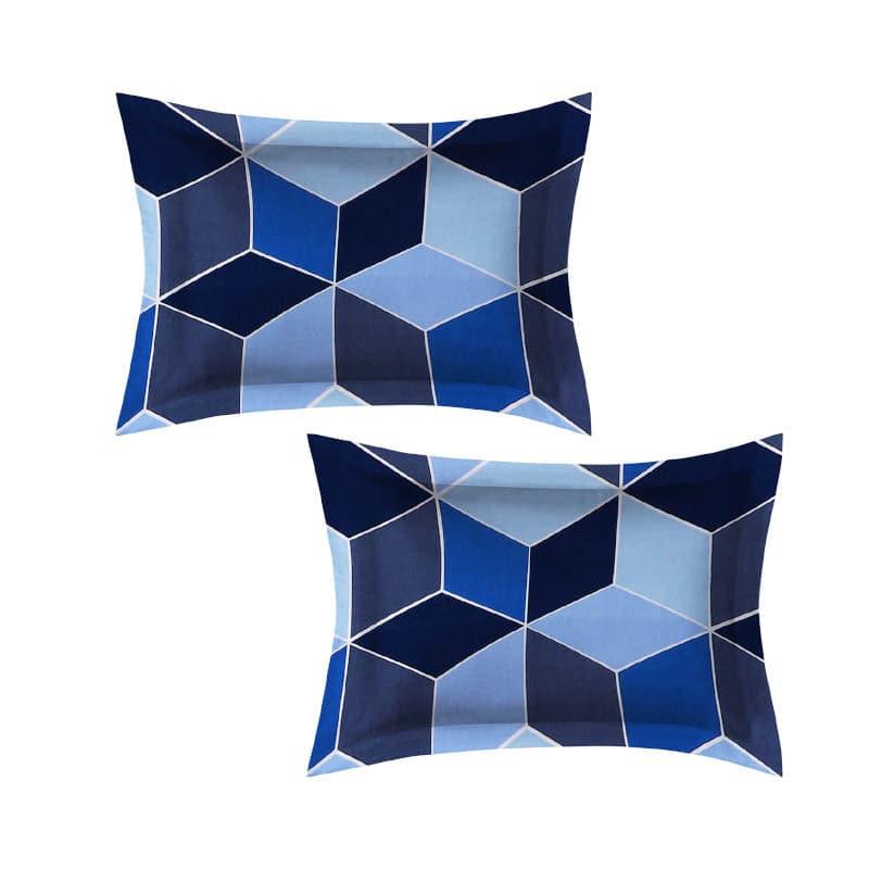 Buy Blue Madeline Bedsheet Bedsheets from Vaaree