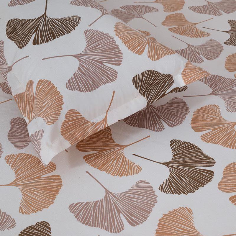 Bedsheets - Brown Breeze Floral Bedsheet