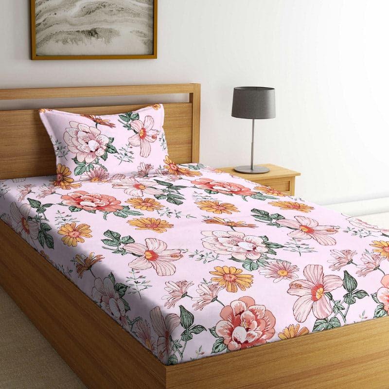 Buy Camellia Floral Bedsheet Bedsheets from Vaaree