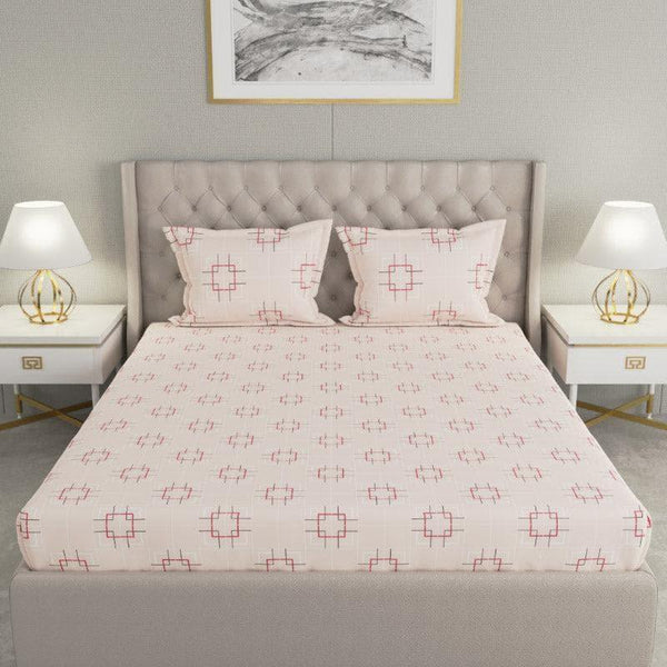 Buy Carran Printed Bedsheet Bedsheets from Vaaree