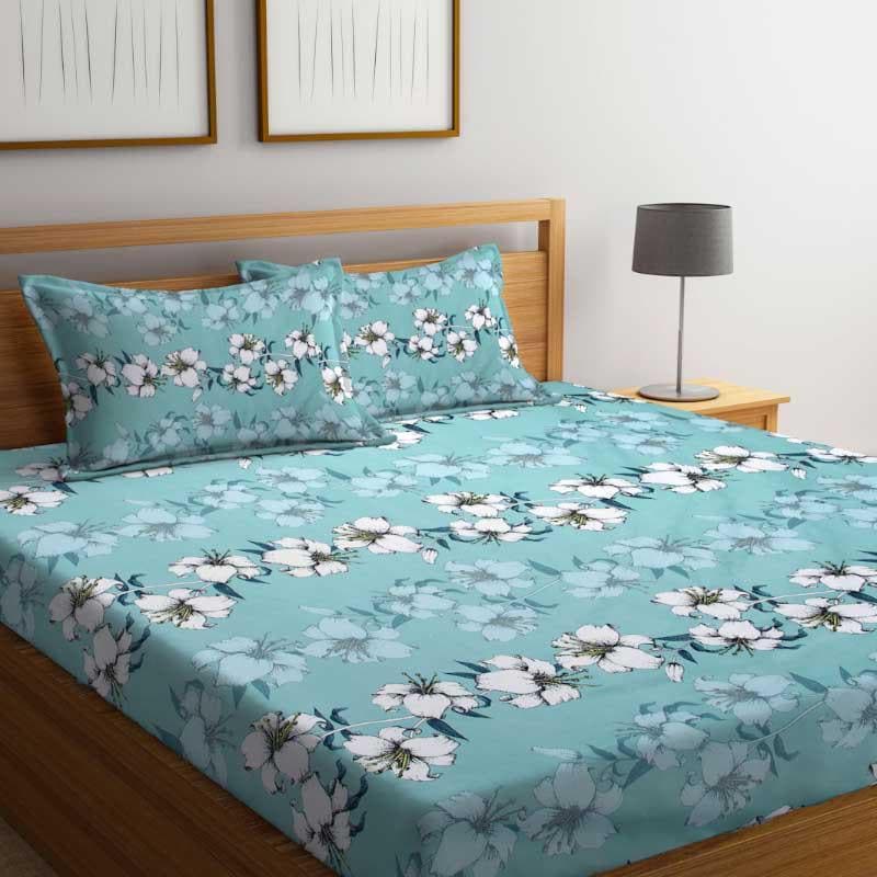 Buy Cecelia Printed Bedsheet Bedsheets from Vaaree