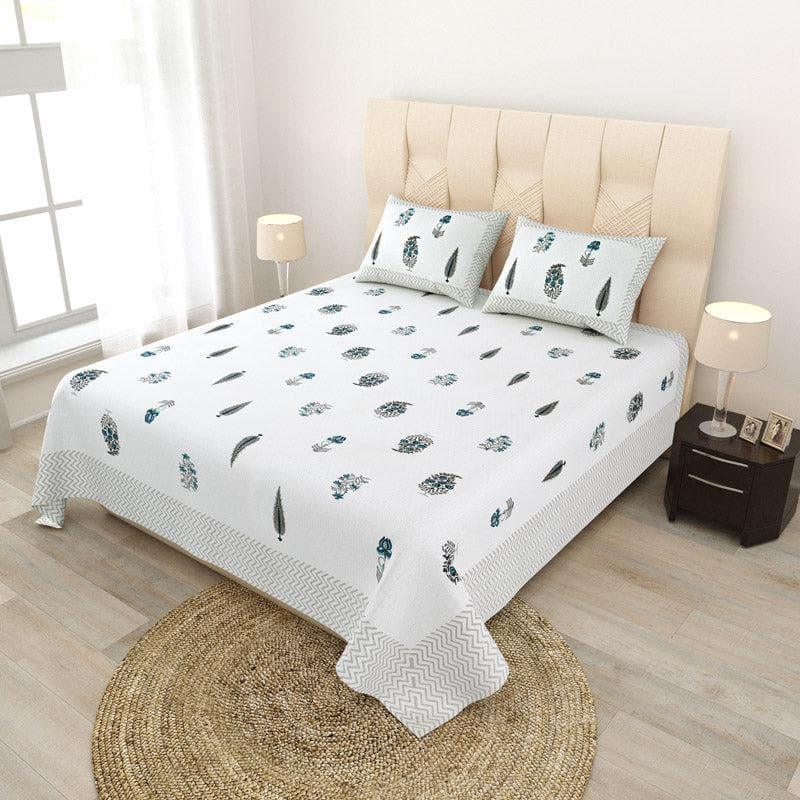 Buy Chandrika Printed Bedsheet - Grey Bedsheets from Vaaree