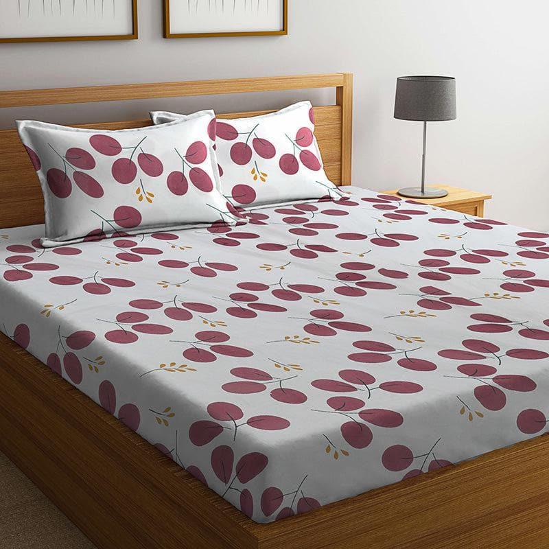 Buy Clara Charm Bedsheet - Cinnamon Bedsheets from Vaaree