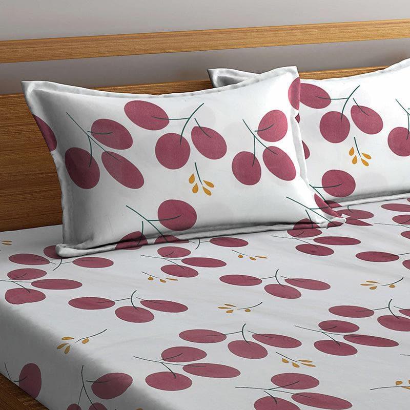 Buy Clara Charm Bedsheet - Cinnamon Bedsheets from Vaaree