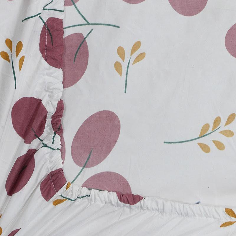 Buy Clara Charm Bedsheet - Cinnamon Bedsheets from Vaaree