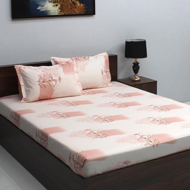 Buy Colorblocked Floral Bedsheet Bedsheets from Vaaree