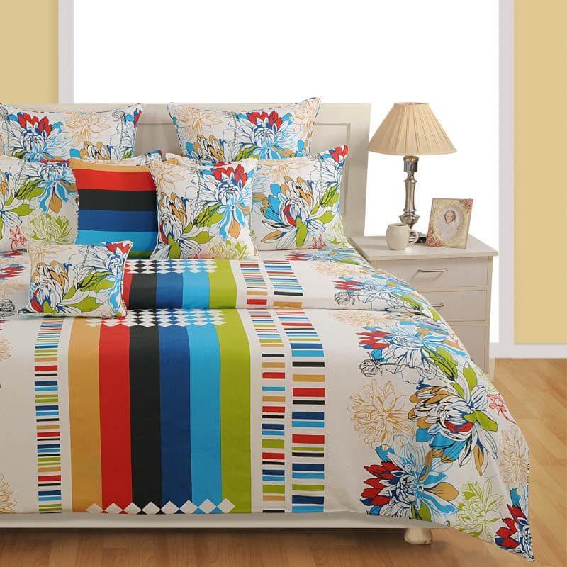 Buy Colour Blast Bedsheet Bedsheets from Vaaree