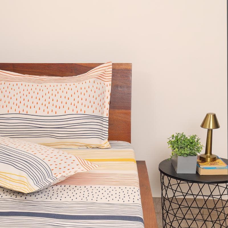 Buy Colour Splatter Bedsheet Bedsheets from Vaaree