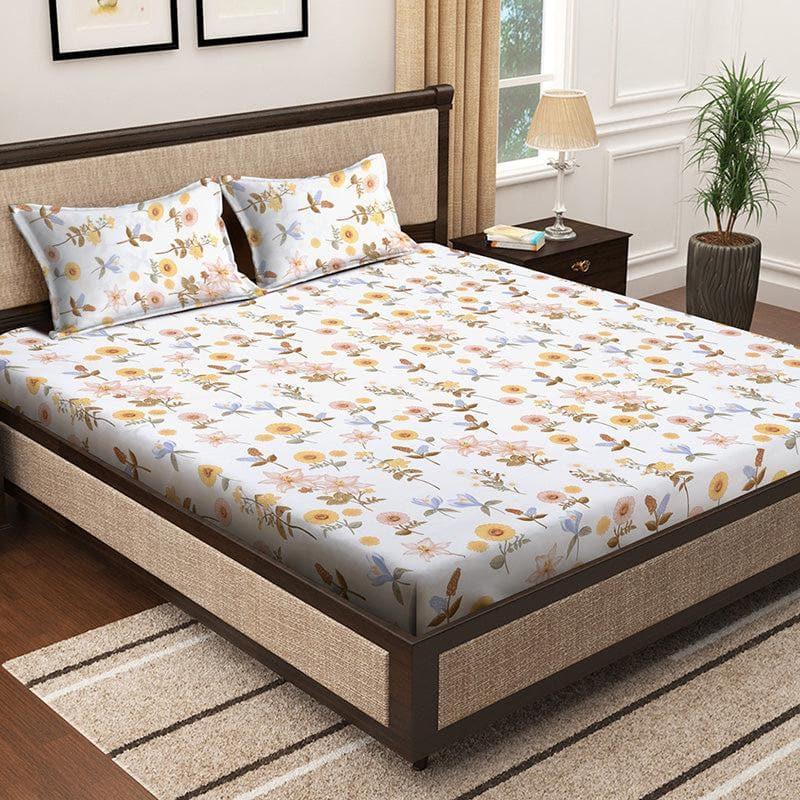 Buy Cosmic Latte Bedsheet Bedsheets from Vaaree