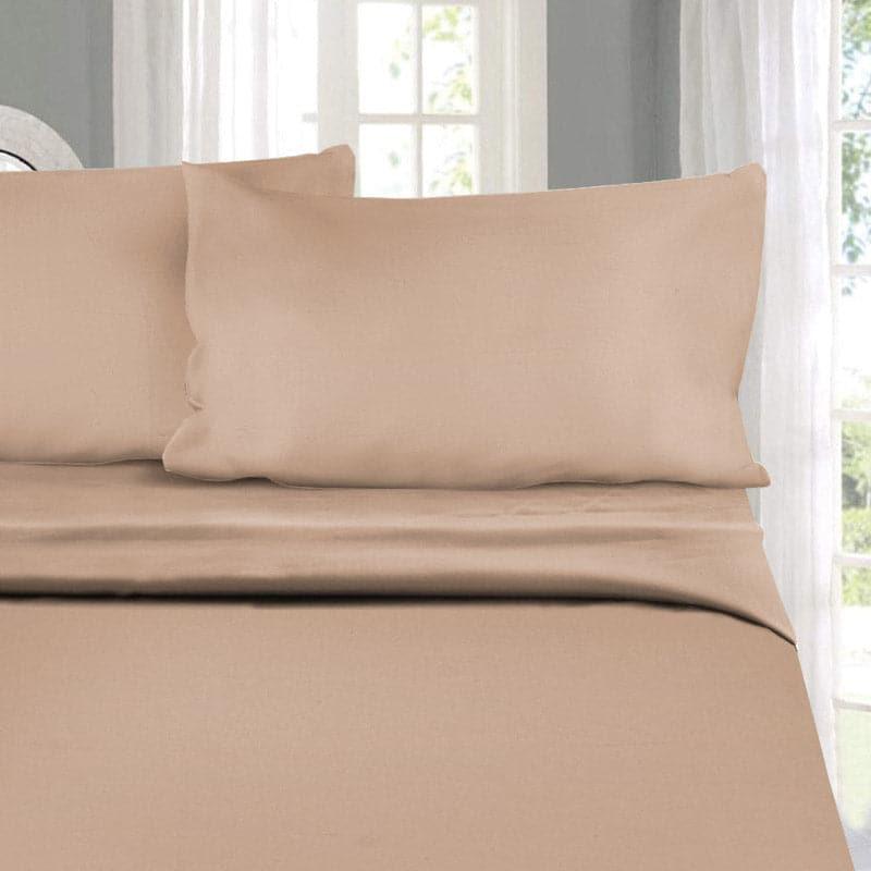 Buy Cotton Candy Bedsheet - Apricot Bedsheets from Vaaree