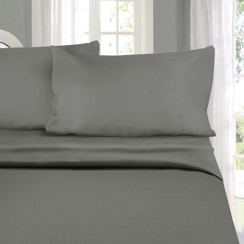 Buy Cotton Candy Bedsheet - Grey Bedsheets from Vaaree