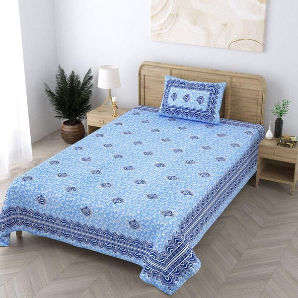 Buy Cova Printed Bedsheet Bedsheets from Vaaree