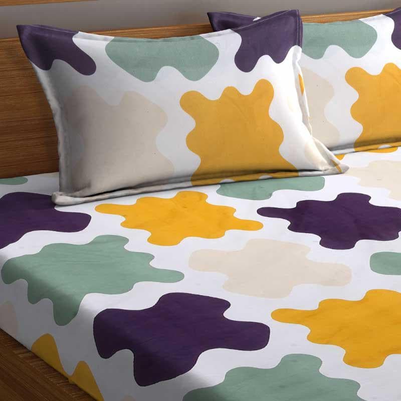 Buy Cross Buddy Printed Bedsheet Bedsheets from Vaaree