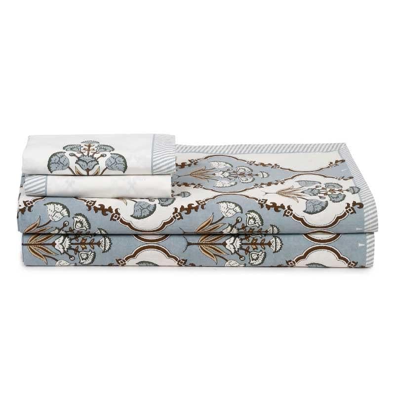 Buy Culture Couture Bedsheet - Blue Bedsheets from Vaaree