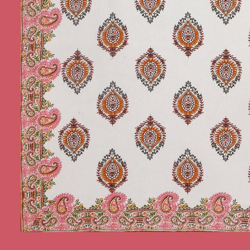 Buy Deekshika Printed Bedsheet - Pink Bedsheets from Vaaree