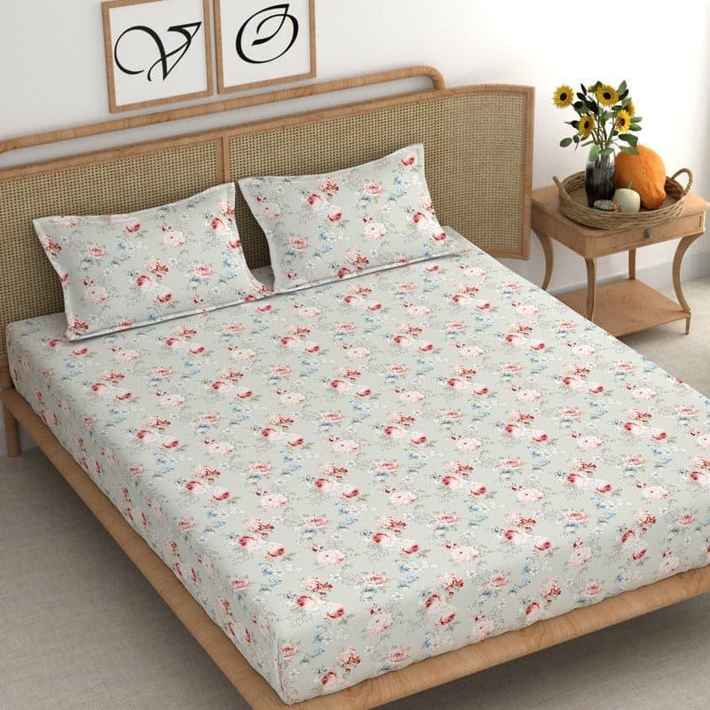 Buy Della Floral Bedsheet Bedsheets from Vaaree