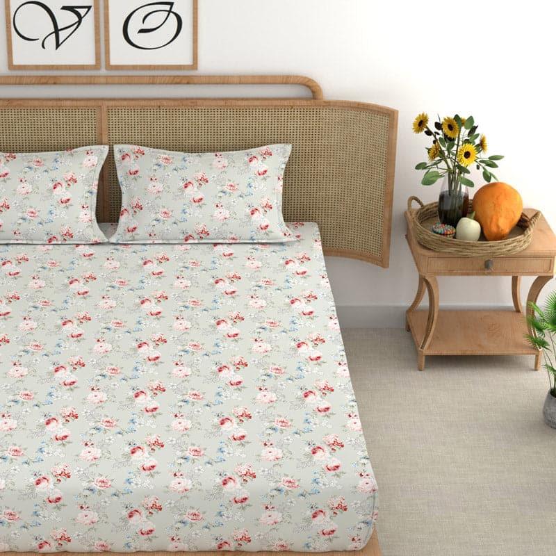 Buy Della Floral Bedsheet Bedsheets from Vaaree